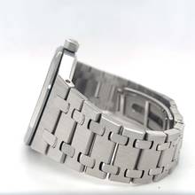 Thumbnail von Audemars Piguet Royal Oak Blau MK1 Zifferblatt Langer Index Gerade Schrift