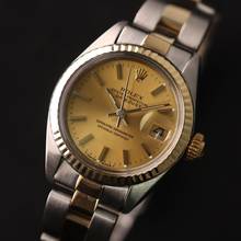 Thumbnail von Rolex Lady-Datejust 26 Steel/Gold Jubilee Champagne Dial