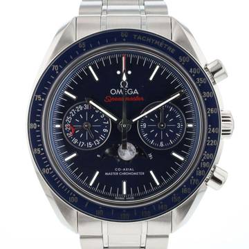  Omega Speedmaster Moonphase Co-Axial Moonphase Blue Dial 