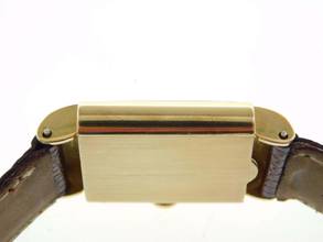 Thumbnail von Vacheron Constantin Tank Vintage Tank 18 Karat Gelbgold RARE Kaliber V 458 Handaufzug 25 x 35 mm unpolished original condition Rare C 458