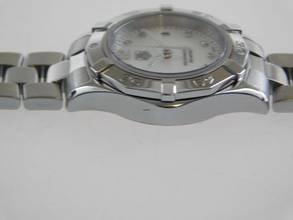 Thumbnail von TAG Heuer Aquaracer Lady Perlmutt Brillantblatt im Best Zustand mit frischem Tag Heuer Service 29mm Lady im Top Zustand volles Band