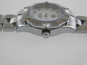 Thumbnail von TAG Heuer Aquaracer Lady Perlmutt Brillantblatt im Best Zustand mit frischem Tag Heuer Service 29mm Lady im Top Zustand volles Band