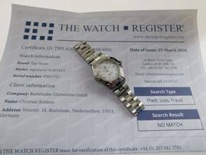 Thumbnail von TAG Heuer Aquaracer Lady Perlmutt Brillantblatt im Best Zustand mit frischem Tag Heuer Service 29mm Lady im Top Zustand volles Band