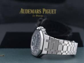 Thumbnail von Audemars Piguet Royal Oak Chronograph 26320st Schwarzer Chronograph 41mm Wie neu 2017