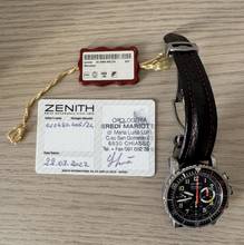 Thumbnail von Zenith El Primero Rainbow 01.0480.405 Flyback door Franse Luchtmacht Volledige Set