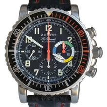 Thumbnail von Zenith El Primero Rainbow 01.0480.405 Flyback door Franse Luchtmacht Volledige Set