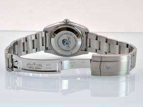 Thumbnail von Rolex Air King 114200 Oyster Perpetual 34MM Soleil silver quadrante SuperLuminova