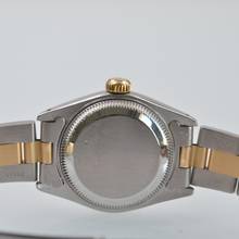 Thumbnail von Rolex Lady-Datejust 69173 Ladies 26MM Soleil blue diamond’s indexes dial Full Set