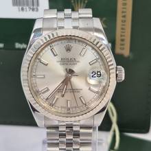 Thumbnail von Rolex Datejust 31 31mm Ouro Branco & Aço Jubilee Automático Completo