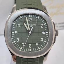 Thumbnail von Patek Philippe Aquanaut Ouro Branco Khaki Green 42mm Automatik Komplett