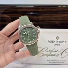 Thumbnail von Patek Philippe Aquanaut Ouro Branco Khaki Green 42mm Automatik Komplett
