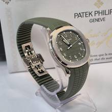 Thumbnail von Patek Philippe Aquanaut Ouro Branco Khaki Green 42mm Automatik Komplett