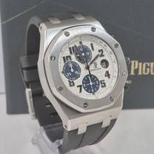Thumbnail von Audemars Piguet Royal Oak Offshore Chronograph Navy 42mm Automático Completo