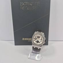 Thumbnail von Audemars Piguet Royal Oak Offshore Chronograph Panda 42mm Automatik Vollständig