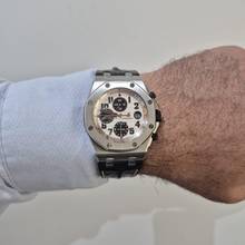 Thumbnail von Audemars Piguet Royal Oak Offshore Chronograph Panda 42mm Automatik Vollständig