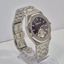 Thumbnail von Audemars Piguet Royal Oak Tourbillon Ultra Thin Evolutive Tapisserie 41mm Corda Completo