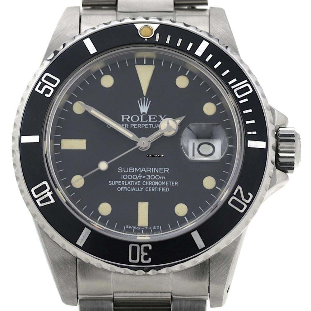 Rolex Submariner Date Matte Dial Ref.16800