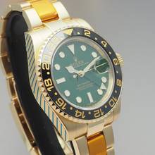 Thumbnail von Rolex GMT-Master II 116718LN (green) Gold 18k/750 Box+Papiere+Rolex Service Rolex Serviced 03/2026