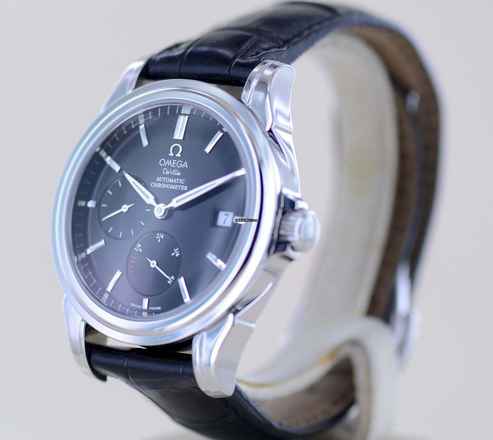 Omega De Ville Co-Axial Power Reserve black Dial Automatic 39mm Dresswatch