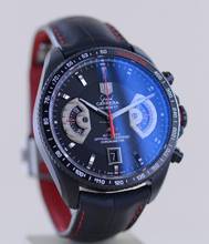 Thumbnail von TAG Heuer Grand Carrera Black RS2 Chronograph Date Rotating System B+P rare