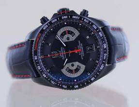 Thumbnail von TAG Heuer Grand Carrera Black RS2 Chronograph Date Rotating System B+P rare