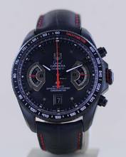 Thumbnail von TAG Heuer Grand Carrera Black RS2 Chronograph Date Rotating System B+P rare