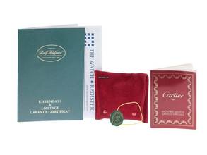 Thumbnail von Cartier Santos Galbée Lady PM kleines Modell Ref.0902 1994 Box&Beschreibung sehr gut Vintage Santos Galbee Lady PM kleines Modell