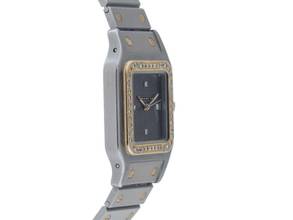 Thumbnail von Cartier Santos GM Großes Modell Ref.2961 1987 Full Set sehr gut Vintage Santos GM großes Modell Diamanten