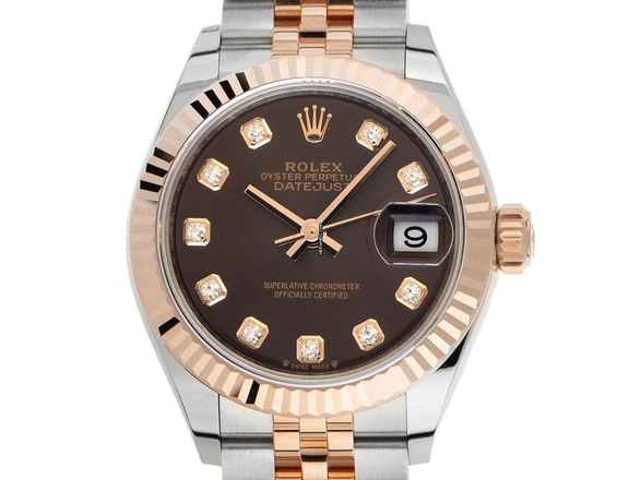 Rolex Lady-Datejust Ref.279171 2021 Pełny zestaw Nowa Lady Datejust Schoko Diamenty