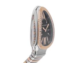 Thumbnail von Bulgari Serpenti Tubogas Ref.102098 2025 Full Set Ungetragen Serpenti Tubogas Stahl 18kt Roségold Diamanten