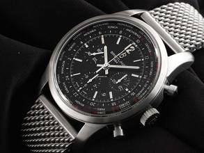Thumbnail von Breitling Transocean Unitime Pilot Black AB0510U6/BC26 2020 Ensemble complet comme neuf Vintage Transocean Unitime Pilot