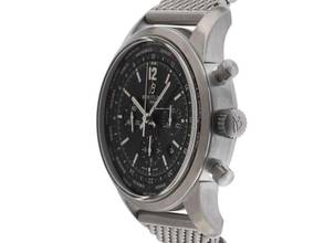 Thumbnail von Breitling Transocean Unitime Pilot Black AB0510U6/BC26 2020 Ensemble complet comme neuf Vintage Transocean Unitime Pilot