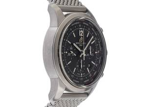 Thumbnail von Breitling Transocean Unitime Pilot Black AB0510U6/BC26 2020 Ensemble complet comme neuf Vintage Transocean Unitime Pilot