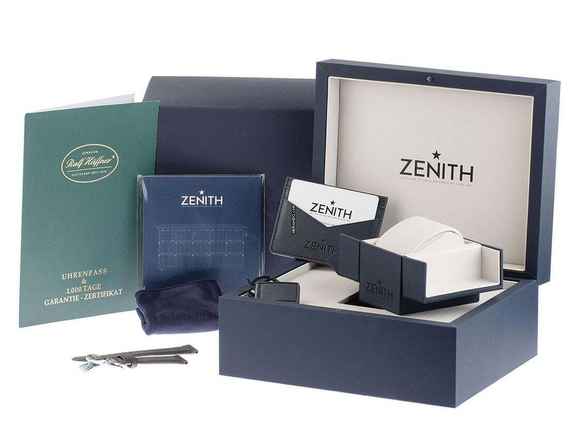 Zenith Pilot Big Date Flyback Ref.03.4000.3652/21.I001 2026 Full Set Unworn Pilot Big Date Flyback Rubber Folding Clasp