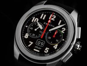 Thumbnail von Zenith Pilot Big Date Flyback Ref.03.4000.3652/21.I001 2026 Full Set Ungetragen Pilot Big Date Flyback Kautschuk Faltschließe