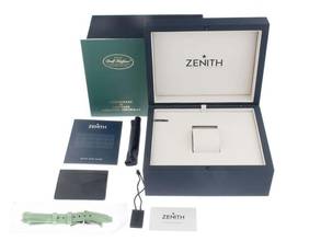 Thumbnail von Zenith Defy Skyline Ref.03.9400.670/61.I001 2026 Juego completo Sin usar Defy Skyline esfera verde