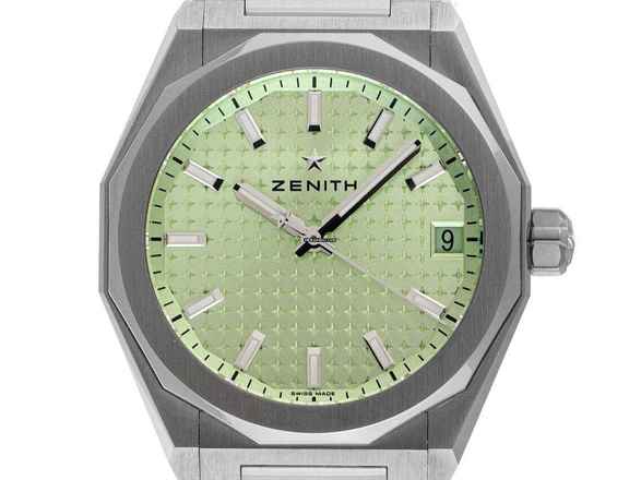 Zenith Defy Skyline Ref.03.9400.670/61.I001 2026 Full Set Unworn Defy Skyline Green Dial