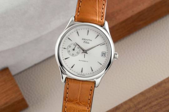  Zenith Elite Small Second Automatik Stahl Ref. 90/01.0040.680 