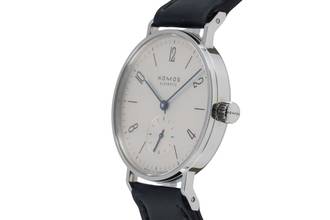 Thumbnail von NOMOS Tangente 33 Stahl Handaufzug Herrenuhr Tangente 33 BSH Box & Papiere 2013