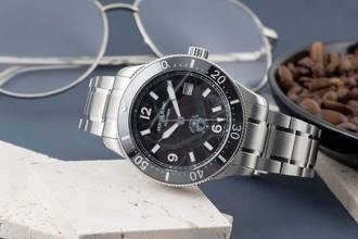 Thumbnail von Montblanc 1858 Iced Sea Stahl Automatik Herrenuhr Ref. MB129371 7578