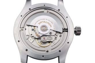 Thumbnail von Montblanc 1858 Iced Sea Stahl Automatik Herrenuhr Ref. MB129371 7578