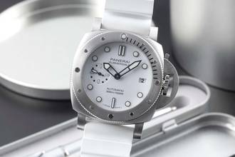 Thumbnail von Panerai Submersible Edelstahl Automatik Herrenuhr Ref. PAM01223 B&P 2021