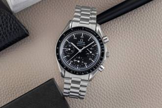 Thumbnail von Omega Speedmaster Reduced Chronograph Stahl Automatik Ref. 3510.50.00