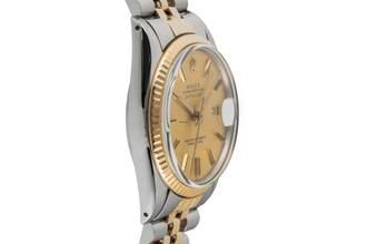 Thumbnail von Rolex Datejust 36 Oyster Perpetual Stahl / Gold Automatik Ref 16013 B&P 1981