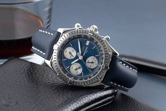 Thumbnail von Breitling Chronomat Chronograph Automatik Stahl Herrenuhr Ref. A13047 Klassiker