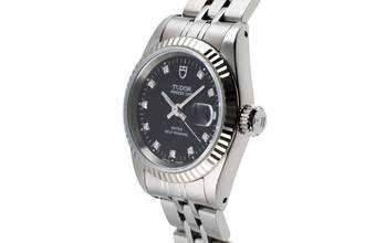 Thumbnail von Tudor Prince Date Princess Date Automatik Edelstahl Damenuhr Ref. 92414 Klassiker