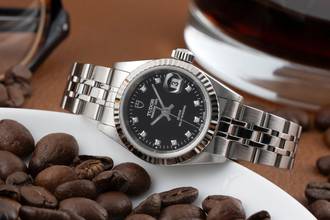 Thumbnail von Tudor Prince Date Princess Date Automatik Edelstahl Damenuhr Ref. 92414 Klassiker