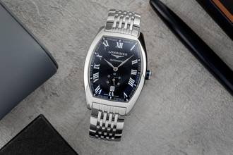 Thumbnail von Longines Evidenza Automatik Edelstahl Herrenuhr Ref. L2.642.4 Box & Papiere