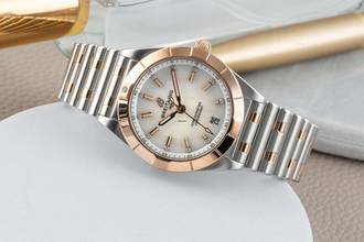 Thumbnail von Breitling Chronomat 32 Stahl/Rotgold MOP Diamond Ref. U77310101A2U1 B&P 2024