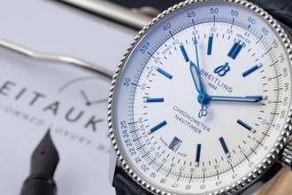 Thumbnail von Breitling Navitimer 41 Stahl Automatik Ref. A173263A1G1P1 Box & Papiere Limited